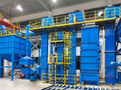 高潰散性水玻璃砂生產(chǎn)線(xiàn)